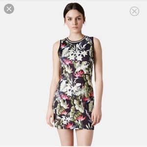 Scuba floral dress